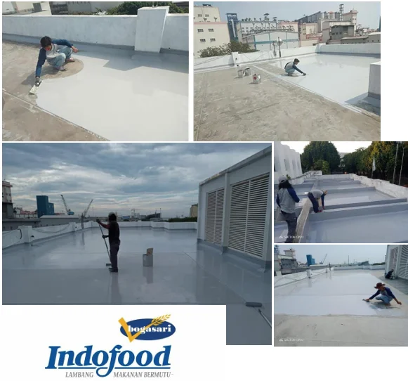 Polyurethane Waterproofing at Depo Construction of LRT Jakarta Corridor 1 (Phase 1) Kelapa Gading - Velodrome